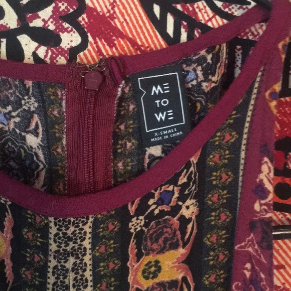 Sleeveless printed romper | XS - Picture 3 of 4